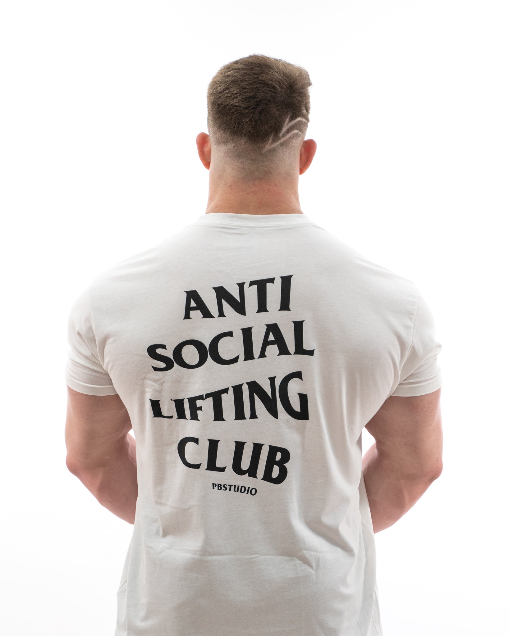 Anti Social Lifting Club T-shirt - White