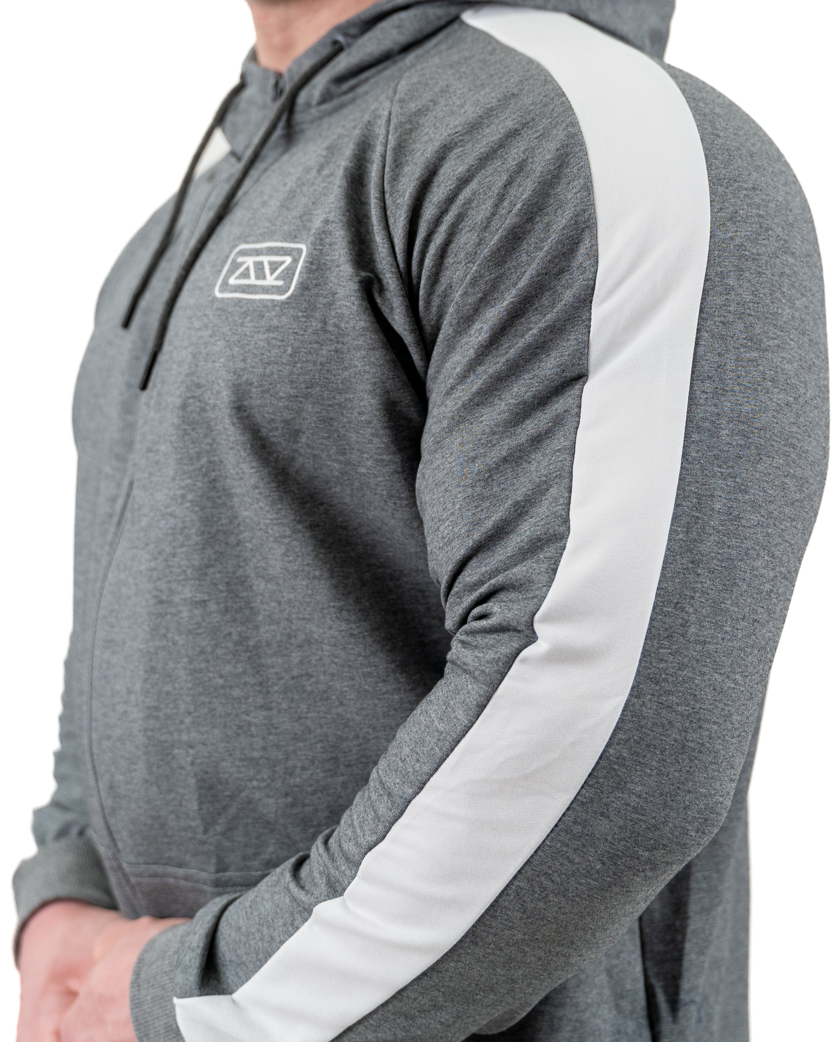 CHAQUETA ZIPPER PBS - GRIS