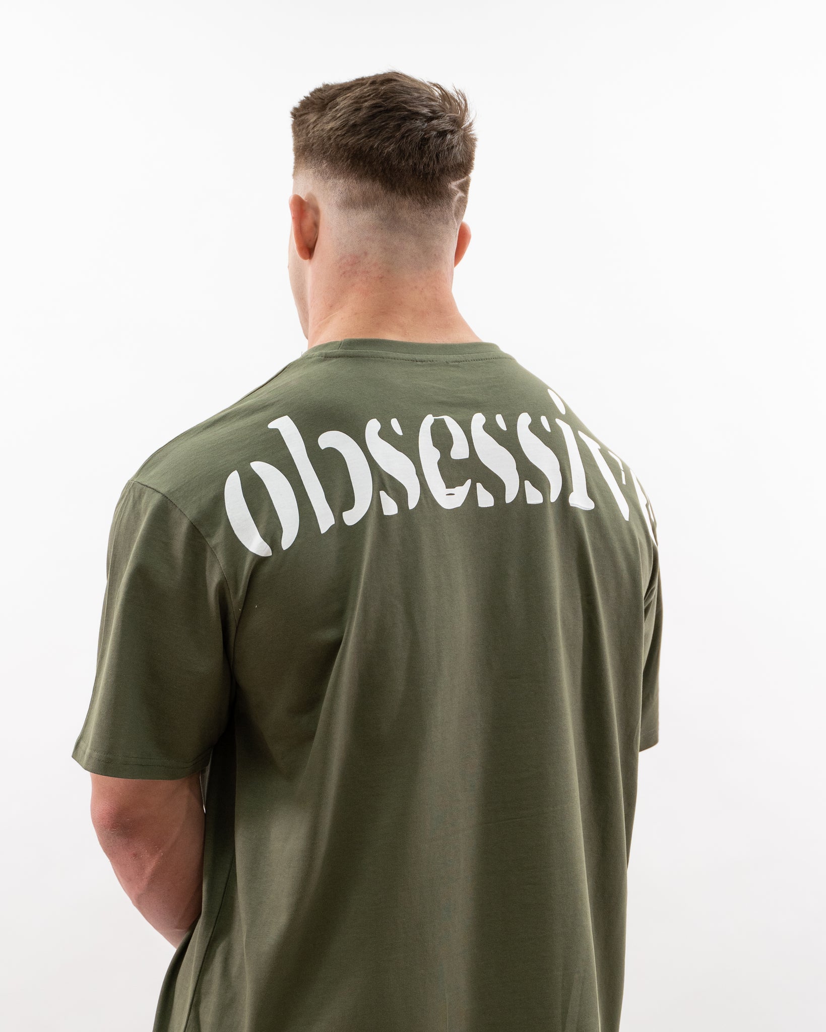 Obsessive Oversize T-shirt - Military Green
