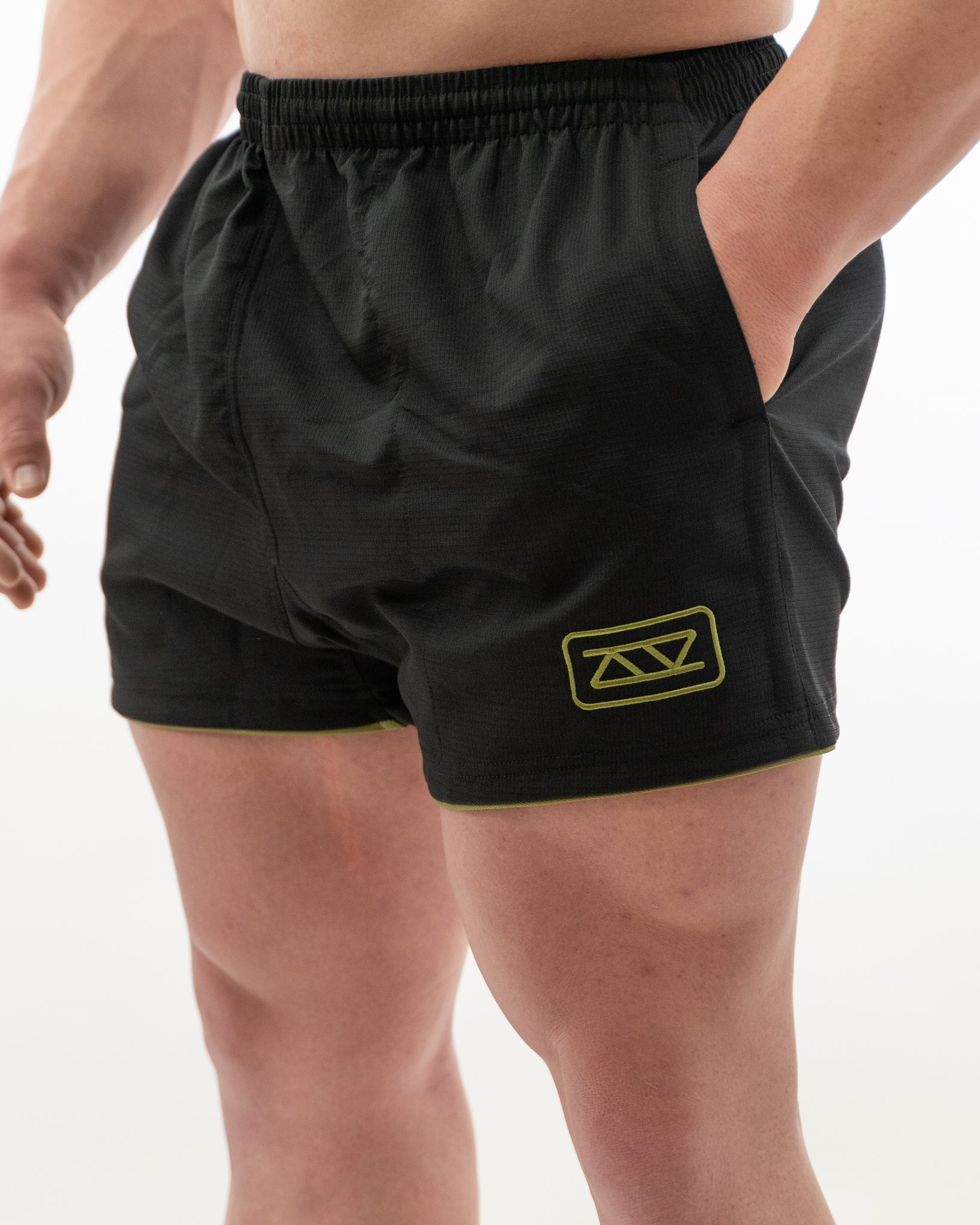 Rugby Shorts - Army Green